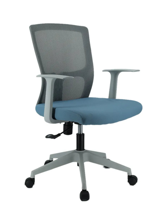 HIGHMOON Han Office Chair | Grey Medium Back Comfort