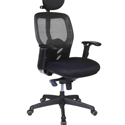 كرسي HIGHMOON Cube التنفيذي | ظهر عالي ومريح بمقعد شبكي