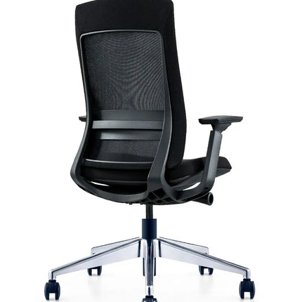 كرسي HIGHMOON Evl مكتبي | ظهر متوسط مع دعم قطني ومساند ثلاثية الأبعاد