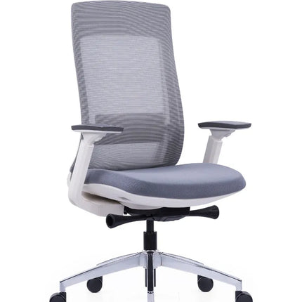 كرسي HIGHMOON Evl مكتبي | ظهر متوسط مع دعم قطني ومساند ثلاثية الأبعاد