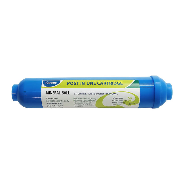 Kontec Mineral Ball Post In-Line Filter | RO Water Mineral Filter