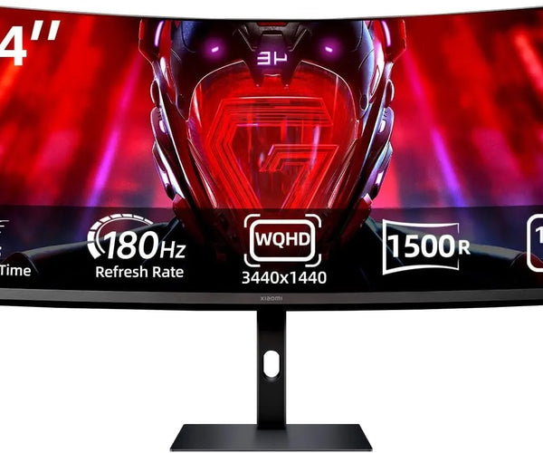 Buy Xiaomi Curved Gaming Monitor G34WQi – 34″ 180 Hz Ultra‑Wide