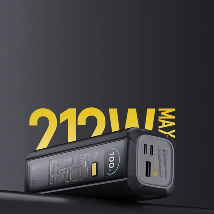 باوربانك شاومي 212 واط HyperCharge بسعة 25000 مللي أمبير