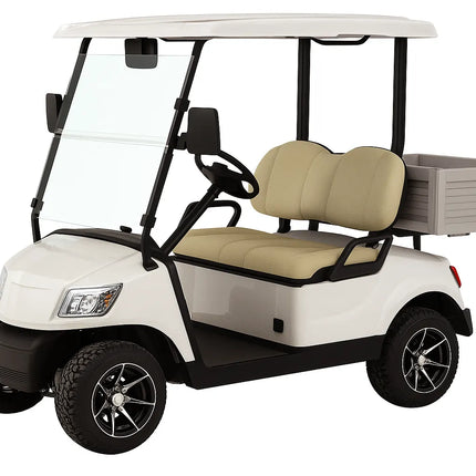  Destino Kart 2 Seater Electric Golf Cart with Rear Cargo Box | 2+CARGO