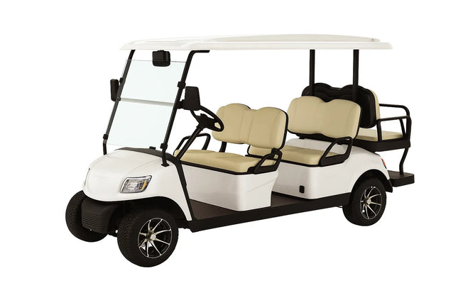 Destino Kart 4+2 Seater Electric Passenger Golf Cart | 4+2 SEATER