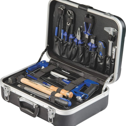 طقم أدوات شامل بمقاسات 1/4 و 1/2 إنج | أسود | 149 قطعة بروجان | 8681