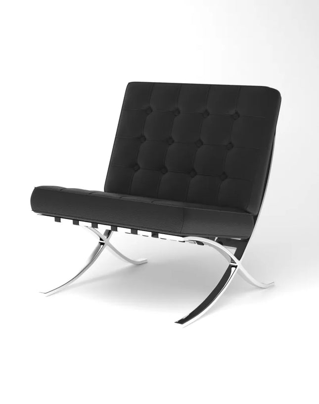 HIGHMOON Barcelona Luxury Chair | Classic Single Seater Design