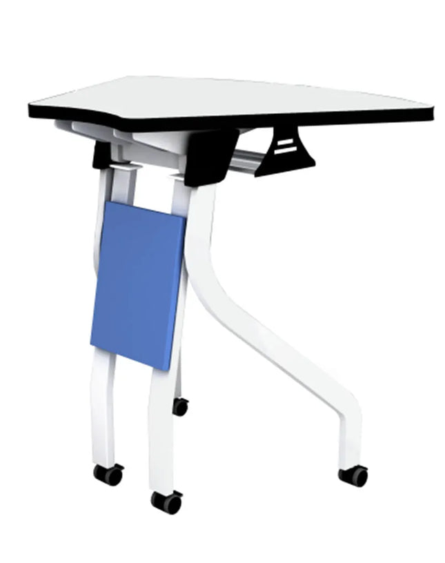 HIGHMOON JIN 14 Folding Training Table | Modular Flip-Top Table with Castors