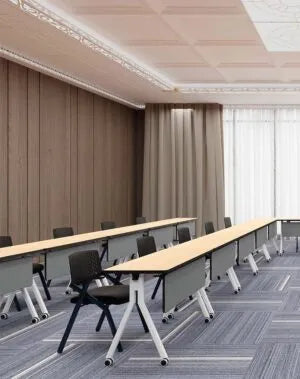 طاولة HIGHMOON JIN 12 التدريبية القابلة للطي | تصميم موديولار مع طي علوي