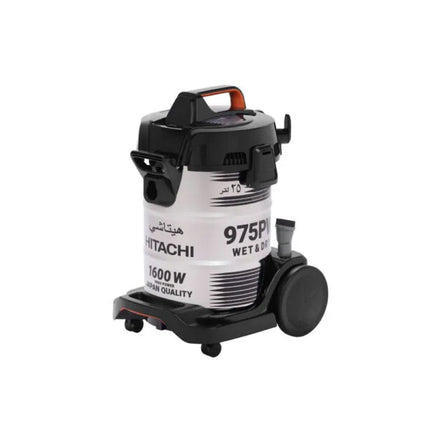 Hitachi Wet And Dry Drum Vacuum Cleaner 1600W | CV975PWBKGCM