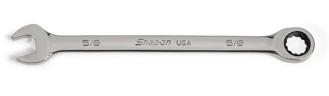 Snap-On 5/8" 12-Point SAE Flank Drive® Plus 0º Offset Non-Reversing Ratcheting Combination Wrench | SOXR20A