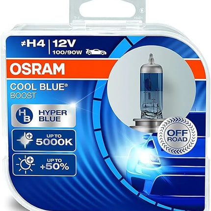 OSRAM COOL BLUE BOOST Halogen Headlight Lamp,| 62193CBB-HCB