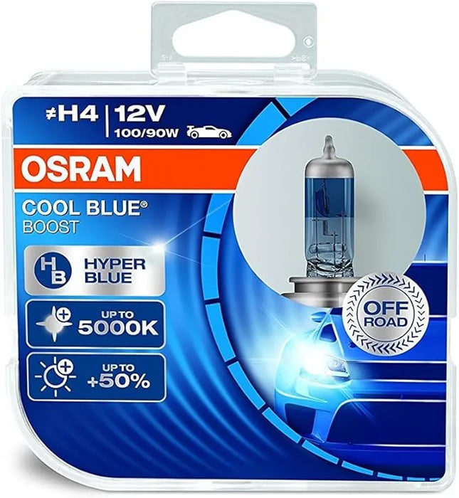 OSRAM COOL BLUE BOOST Halogen Headlight Lamp,| 62193CBB-HCB