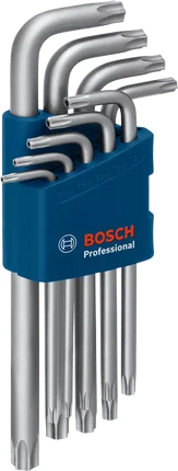 Bosch 9pcs Allen Key Torx Set,| 1600A01TH4