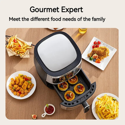 Silver Cest Electric Air Fryer 10L with 2400W Power