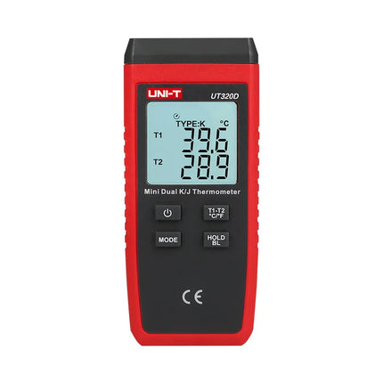 UNI-T 2 Channel Contact Type Thermometer , UT320D