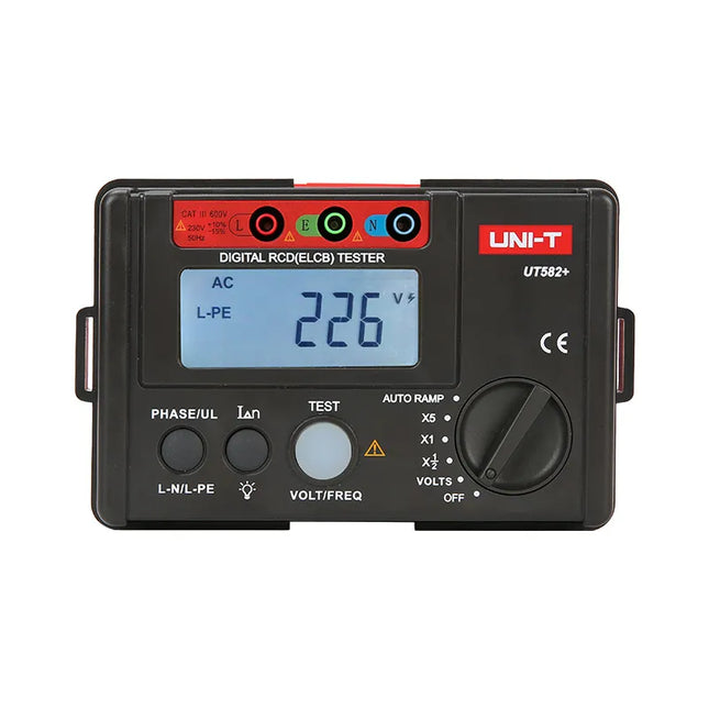 UNI-T  Digital RCD (ELCB) Tester , UT582+