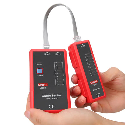 UNI-T Cable Tester for Ethernet and Telephone Lines , UT681L