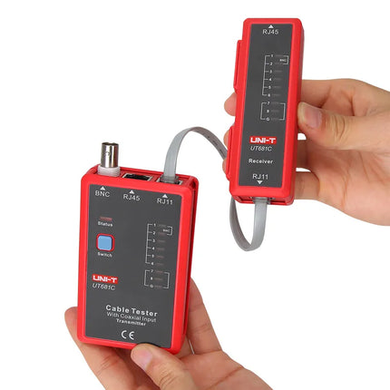 UNI-T Cable Tester for Ethernet and Coaxial Cables , UT681C