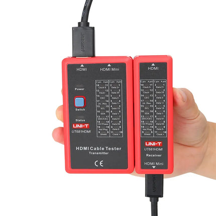 UNI-T Cable Tester for HDMI and Mini HDMI Cables , UT681HDMI