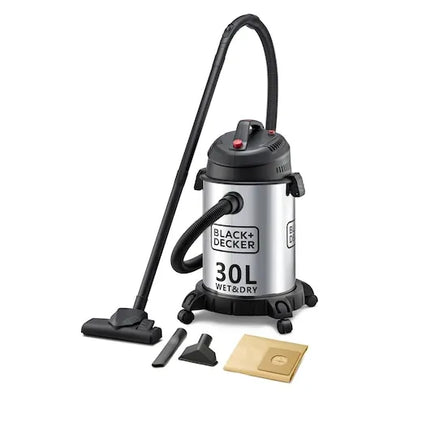 Black & Decker Wet & Dry Vacuum Cleaner 30L , WV1450