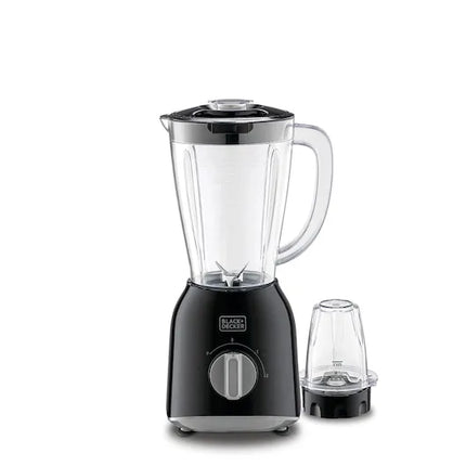 Black & Decker 400W Blender with 2 Grinder Mills 1L , BX365E-B5