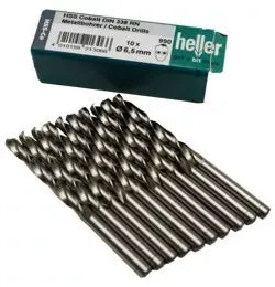 Heller HSS-CO 5% Cobalt Jobber Drill Bit Set 2mm 10 Pcs , 21261 8