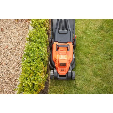BLACK+DECKER 34cm 1400W Lawn Mower , BEMW461BH-GB