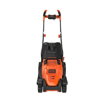 BLACK+DECKER 34cm 1400W Lawn Mower , BEMW461BH-GB