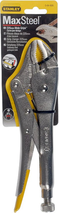 Stanley LockGrip Curved Jaw Pliers 8" 225mm , 0-84-809