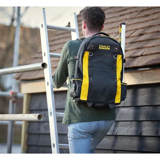 thumbnail image 2 of Stanley FatMax Wheeled Backpack Tool Bag – Rolling Rucksack, 1-79-215 2 of 6
