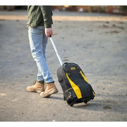 Stanley FATMAX Heavy-Duty Tool Bag Backpack with Wheels 20Kg , 1-79-215