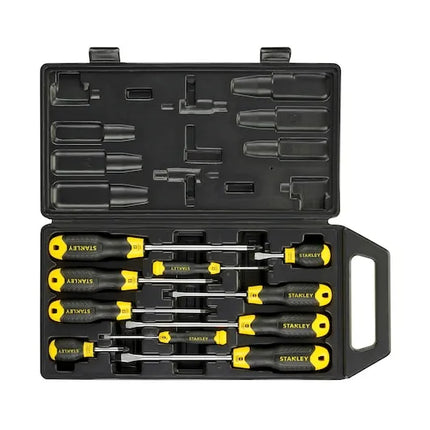 Stanley Cushion Grip Screwdriver Phillips Slotted Set 10 pc , 2-65-005