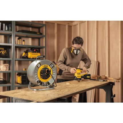 Stanley 50M Professional Metal Cable Reel IP44 | SXECFM2RBVE