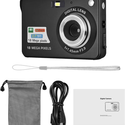 Andoer Portable 720P Digital Camera 18MP 8X Zoom , RLY1826018919628FC