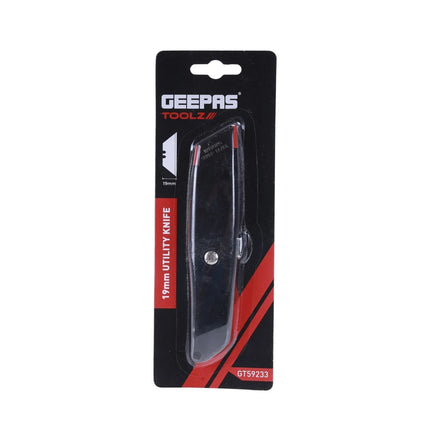 Geepas Auto-Retractable Safety Utility Knife | GT59233 , 6294016354767