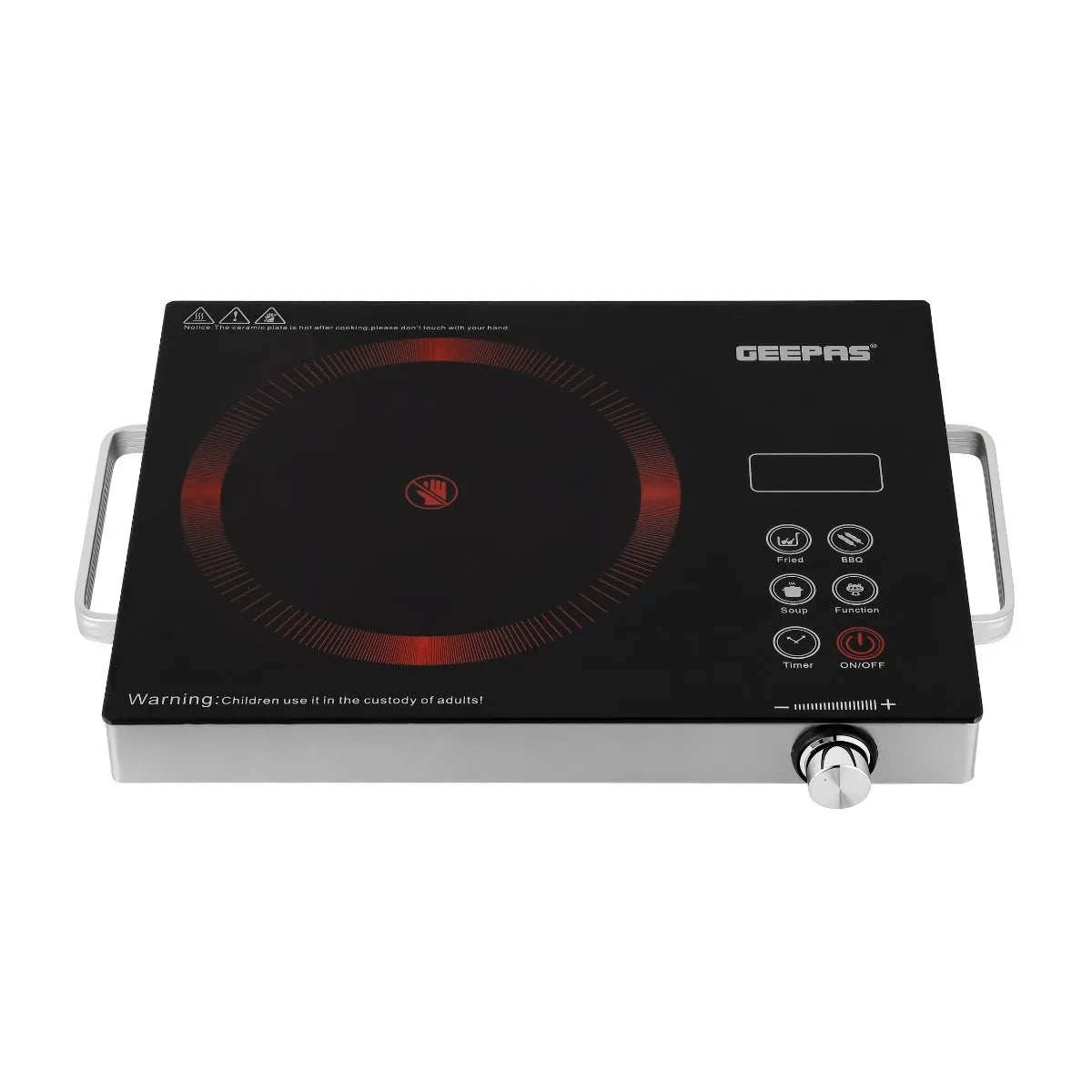 Buy Geepas Digital Infrared Cooker 2000W GIC6920 at best price