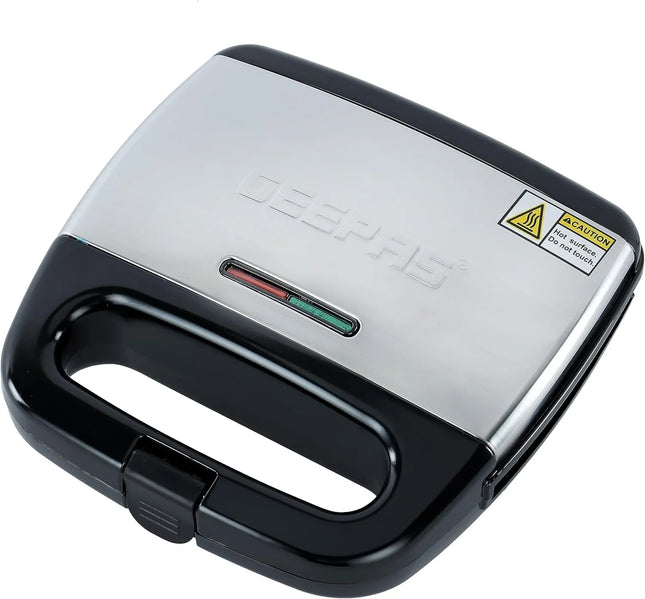 Geepas 700W 2 Slice Grill Maker with Non-Stick Plates | GGM6001 , 6294015500721