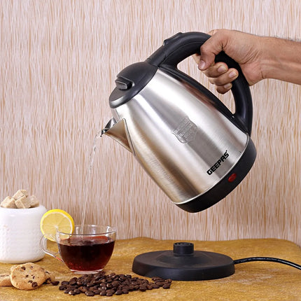 Geepas 1.8L Stainless Steel Electric Kettle 1800W | GK5454 , 6294010887094