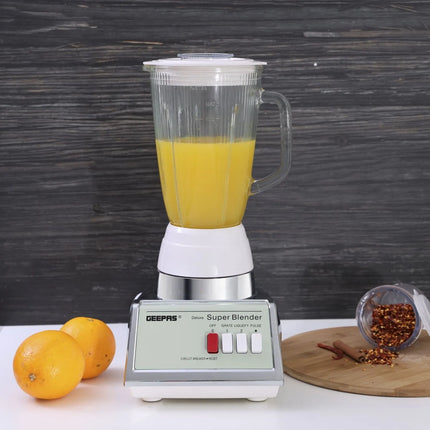 Geepas 2-in-1 Blender 450W | GSB1603 , 6294001701286