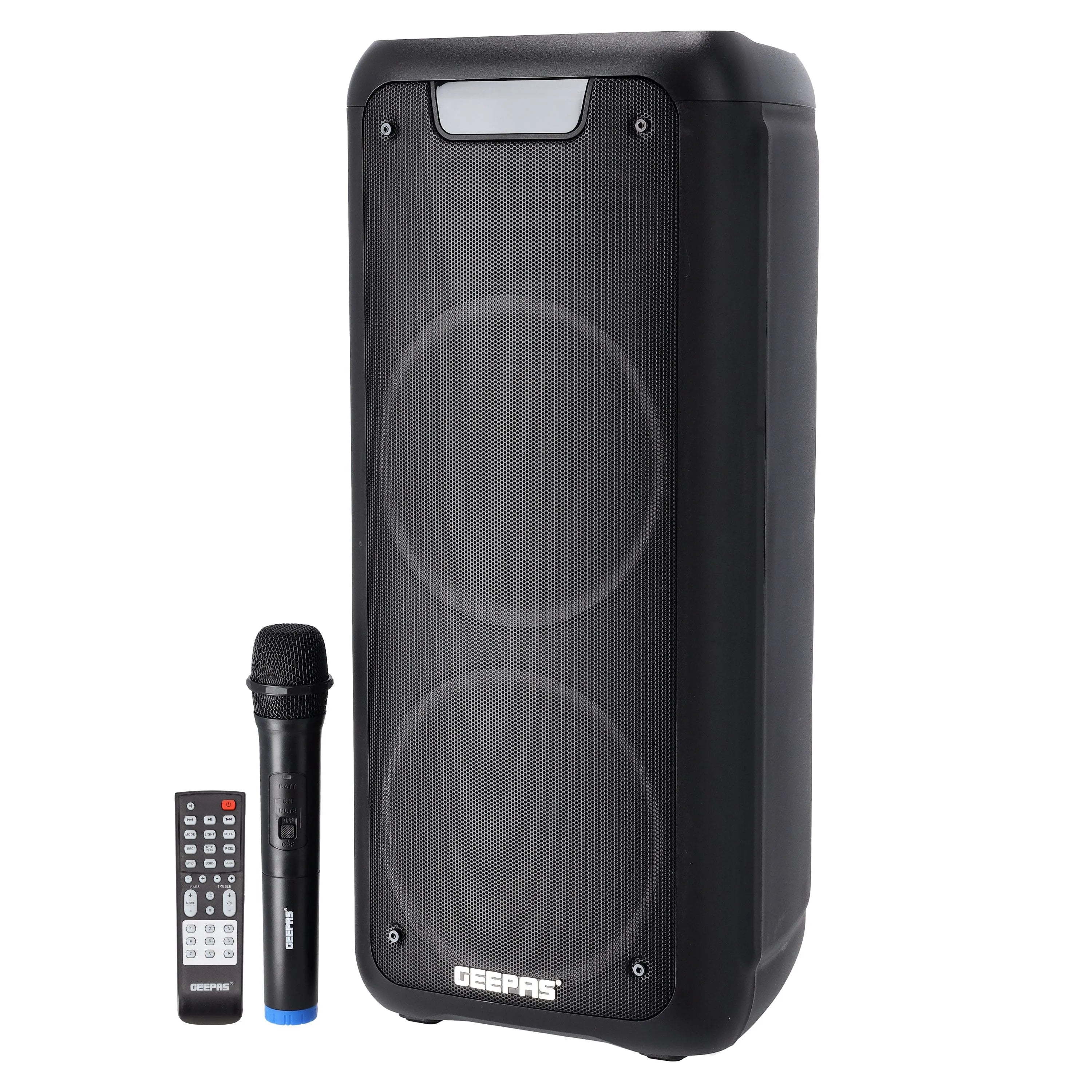 Buy Geepas Rechargeable Professional Speaker 40000W PMPO