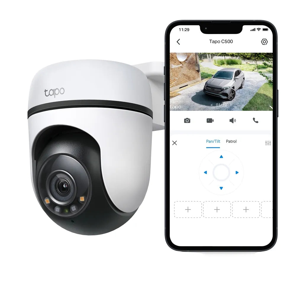 Buy TP-Link Tapo Outdoor Pan/Tilt Security Wi-Fi Camera 1080 Night