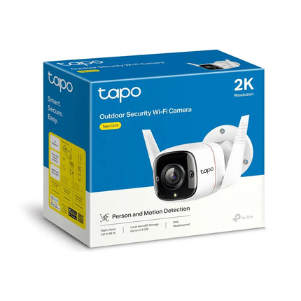 TP-Link Tapo Outdoor Security Wi-Fi Camera 3MP Night Vision , C310