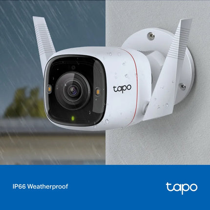 TP-Link Tapo Outdoor Security Wi-Fi Camera 2K Night Vision , C320WS