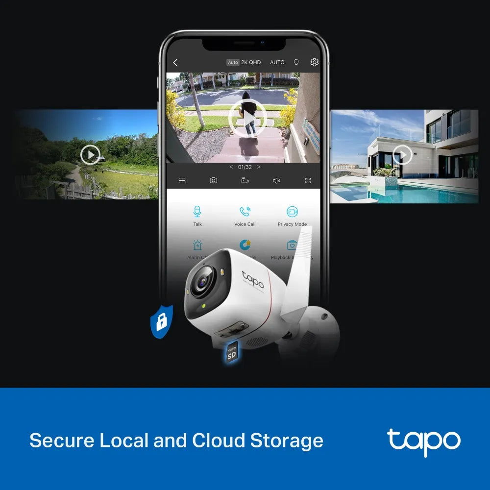 Buy TP-Link Tapo Outdoor Security Wi-Fi Camera 2K Night Vision Buy TP-Link Tapo Outdoor Security Wi-Fi Camera 2K Night Vision