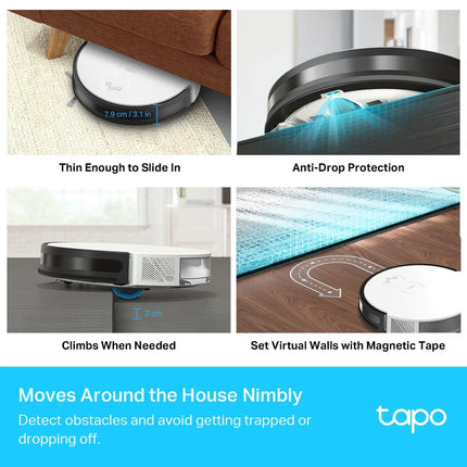 TP-Link Tapo Robot Vacuum , RV10 Lite