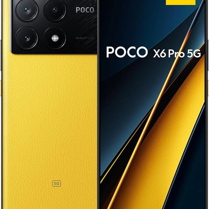 Poco X6 Pro 5G 12/512GB Yellow , 6941812757727