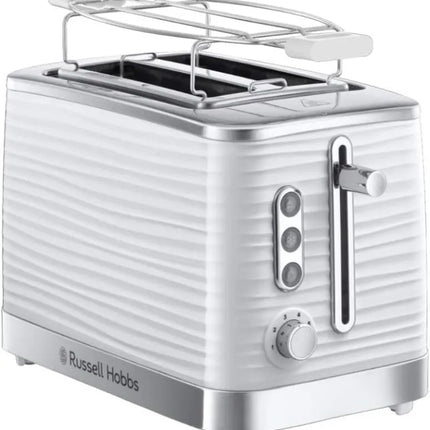 Russell Hobbs Inspire White 2 Slice Toaster , 24370-56