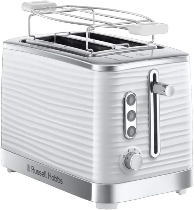 Russell Hobbs Inspire White 2 Slice Toaster , 24370-56