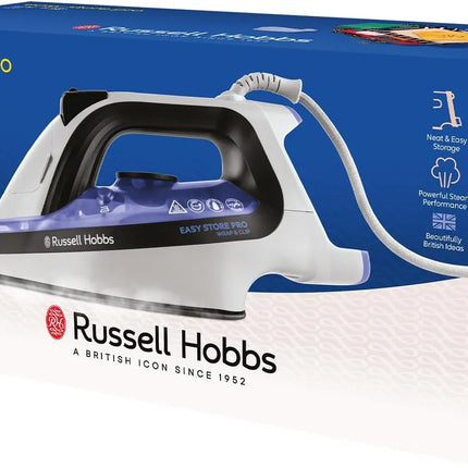 Russell Hobbs Easy Store Pro Wrap & Clip Steam Iron 2400W , 26730-56